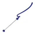 Segnalibro di metallo blu con perline DIY cartoleria clip per pagine di libro variante - 1 Pezzo / Blu