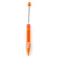 Orangefarbenes DIY Perlen mechanischer Stift 0.5mm Bleistift Schreibtisch Schüler Schreibwaren - Orange