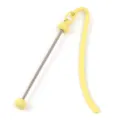 Segnalibro in metallo con perle, clip per libri fai-da-te gialla e accessorio variante. - 1 Pezzo / Giallo chiaro