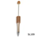 DIY rhinestone beadable pen sparkling crystal metal ballpoint office school stationery writing supply - Gold Style (SL109)