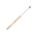 Rose gold metal eternal pencil for DIY beading, inkless erasable tip and stylish stationery. - Rose Gold