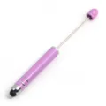 Lila Touchscreen Perlenstift, Metall Eingabestift mit doppelter Funktion für DIY. - Lila (SY003)