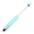DIY Touchscreen Perlen Stift multifunktionaler Eingabestift Kugelschreiber hellblau - Hellblau (SY004)