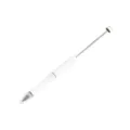 DIY metalen kralen pen eeuwige potlood vulling witte vervangende kern voor briefpapier - Wit
