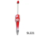 Penna con perline DIY penna trapano artigianale creativa con decorazione floreale rossa fai da te. - Rosso Sfumato Perlato (SL221)