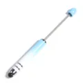 DIY dual-use stylus bead pen gradient touch screen pen creative craft tool for lovers - Blue and White Gradient (SY015)