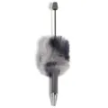 Creatieve DIY pluche pompon kraal balpen grijs donsachtige pen variant product - Bentley Grijs