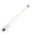 White DIY Touch Screen Bead Pen Stylus Metal Multi-functional Ballpoint Pen Variant SKU - White (SY025)