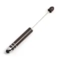 DIY Beadable Stylus Pen, Brown Metal Touch Screen Pen with Telescopic Rod and Bead Cap - Brown (SY029)