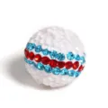 16mm Shamballa clay rhinestone ball colorful crystal pave spacer beads DIY jewelry - 16mm Striped - 1