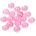 Roze hoogglans imitatie parel kralen ABS losse kralen voor DIY sieraden maken accessoires. - Lichtroze