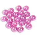 Roze ABS kunstparel losse kralen met direct gat voor handwerk DIY sieraden accessoires - Violet