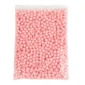 Candy striped resin beads, 1000pcs bulk pack for DIY bracelets, jewelry making accessories. - 8mm (Approx. 1000 Pcs/Pack) / Light Pink