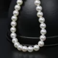 High gloss ABS imitation pearl beads string for custom DIY jewelry accessories. - 3mm Pack / Off White