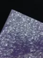 Detail shot of purple cracked ice special backing paper, glossy ceramic texture for crafts. - Purple Ceramic Texture Style