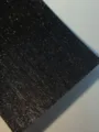 Black glitter specialty paper sheet, textured flash cardstock for crafts and badges making. - Black