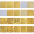 Gold silver cardstock reflective laser paper variant swatches for craft DIY modeling backgrounds - 300.00g / 787*1092