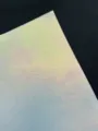 128g Holographic Glitter Special Paper for Badge Backing and DIY Crafts Sparkle Material - Purple