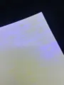 128g metallic badge backing paper double flash hologram glitter special paper for crafts - Purple Brushed Effect