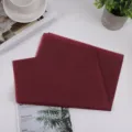 Burgundy colored tissue paper for gift boxes, clothing, shoes, and floral wrapping supplies. - 17g Wine Red