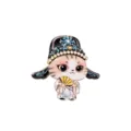 Broche Emaillee Chat Opera Chinois Epingle Metalique Style Opera de Peking Decor - C3480-1