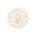 Cute daisy wheel enamel pin decision maker badge fun metal brooch for daily clothes - Daisy Style (C2382-4)