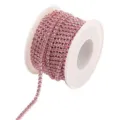 Pink rhinestone chain cup chain for DIY phone case garment craft decoration 0.9m length - Light Pink Base Light Pink Rhinestones