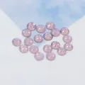 Opal pink flatback glass rhinestones, multi-cut crystals for DIY garments and wedding dress decor. - SS3 (Approx. 1440 Pcs) / Pink Opal