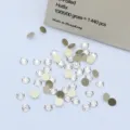 Crystal flatback rhinestones for nail art and phone case decoration, 1440 pcs hotfix gems. - SS10 2.7-2.8mm Approx. 140 Pcs / White