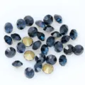 Dark blue crystal glass rhinestones for DIY nail art, phone cases, and crafts decoration. - ss27 6mm 36颗 / Dark Blue