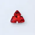 Roter dreieckiger Strassstein zum Aufnähen Glas Kristall für DIY Hochzeitskleid - 10mm (20er Pack) / Rot