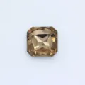 Brown square pointed back glass rhinestones for nail art and garment decoration diamonds - 23mm (6 Pieces/Pack) / Coffee