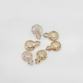 Champagner Kristall Pfeil Strasssteine 6x10mm für glänzende DIY Nagelkunst Kleidung. - 6x10mm 20 Stk / Gold-Champagner (Transparent)
