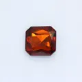 Orange Square Glass Rhinestone Crystal Gemstone for Nail Art Clothing Decoration 1pc - 23mm (6 Pieces/Pack) / Reddish Brown