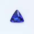 Dreieckiger blauer Kristall Nagelstein, spitzer Rücken DIY Edelstein Variante für Nagelkunst. - Dunkelblau
