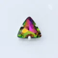 Dreieckiges Glas Strass Aurora zum Aufehen Kristall Edelstein DIY Kleidung Zubehör - Mehrfarbig