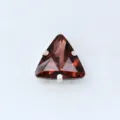 Dreieckiges Glas Krallen Strass braun Kristall zum Aufnähen DIY Kleidung Brautkleid Zubehör - Mittleres Lila