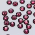 Purple glass flatback rhinestones SS34, sparkling crystal gems for DIY nail art and phone cases. - SS6 2mm, Approx. 1440 Pcs / Deep purple