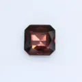 Square rounded glass rhinestone, dark red crystal gemstone for nail art and garment decor. - 23mm (6 Pieces/Pack) / Medium Purple