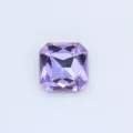 Lavender square rhinestone crystal glass flatback gemstone for nail art and garment decoration diy. - 23mm (6 Pieces/Pack) / Crystal Purple