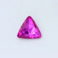 Rosa dreieckiger spitzer Kristall Strassstein für Nageldesign DIY glitzernde Maniküre - Fuchsia