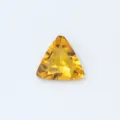 Dreieckige gelbe Kristall Nagel Strasssteine spitzer Ruecken DIY Edelsteine Deko - Gold