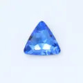 Blaue dreieckige Kristall Nagelstrasssteine, spitzer Boden glitzernde DIY Edelsteine für Nägel. - Mittelblau