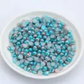 ABS flatback half round mermaid pearls for DIY phone case and nail art decorations. - 3mm Pack of 10000 Pcs / 2#