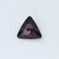 Violetter dreieckiger Kristall Nagelstrass spitz Rückseite DIY Edelstein Deko - Violett