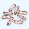 Estrás de cristal ovalado con fondo puntiagudo champán para decoración de zapatos y bolsos DIY. - Rojo Agua