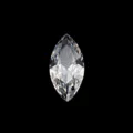 Klarer markisenförmiger Zirkon Kristall Strass für DIY Nagelkunst Dekoration Steine. - Navetteschliff / 20 Stück/Packung (Marquise 3x6mm) / Klarweiß