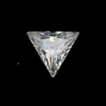Dreieckiger Zirkonia Strassstein für Nagelkunst DIY, klare Diamant Kristall Füllung Edelstein. - Dreieck / 20 Stück/Packung (Dreieck 5x5mm) / Klarweiß