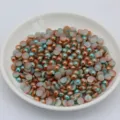 ABS flatback half-round mermaid pearls for DIY phone case and nail art decorations. - 9#