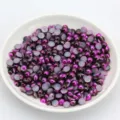 Gradient ABS Flatback Pearls Half Round DIY Phone Case Nail Art Craft Beads Bulk Decoration - 12#